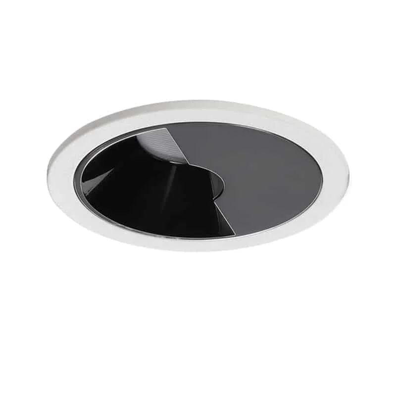 Downlight a distribuzione asimmetrica per pareti