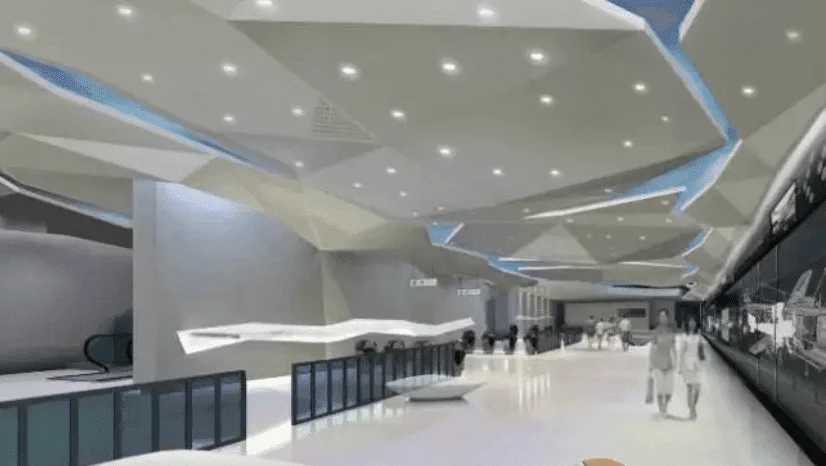 Illuminazione LED di un aeroporto