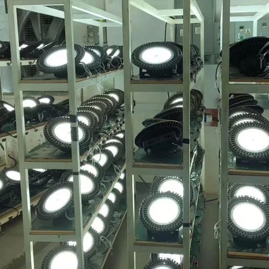 Prova di funzionamento delle campane LED