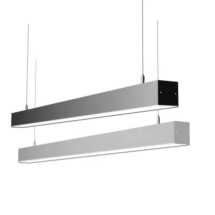 Illuminazione lineare LED per progetto commerciale.