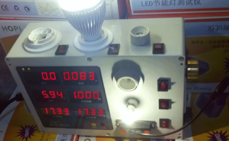 Fattore di potenza delle luci LED