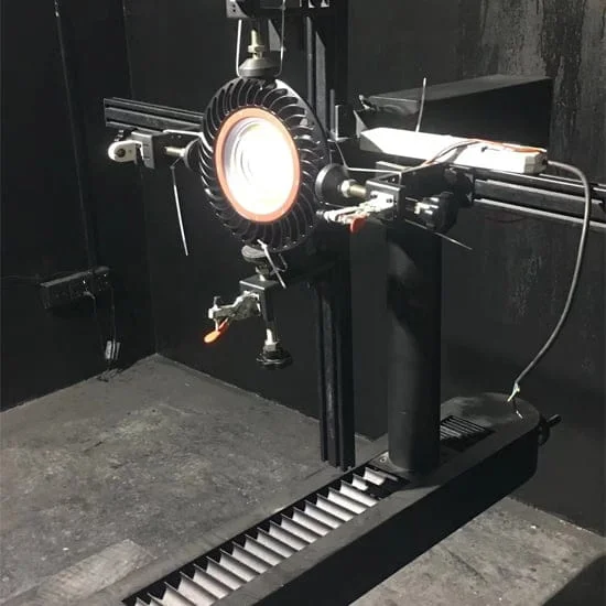 Misura fotometrica delle campane LED