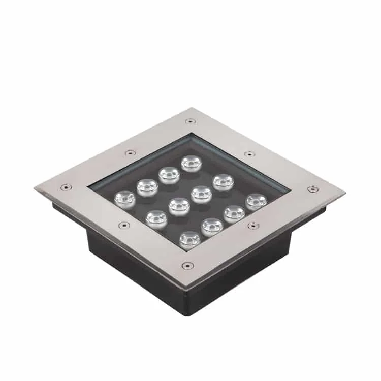 Apparecchi quadrati GL-F per luce dal pavimento