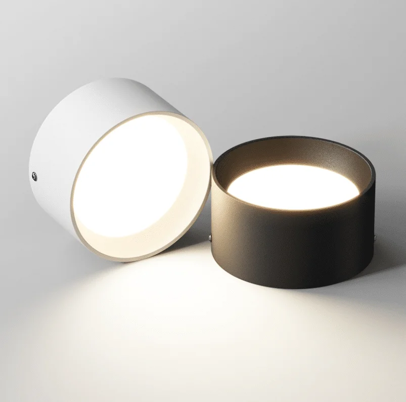 Downlight cilindrico con opzione di sospensione