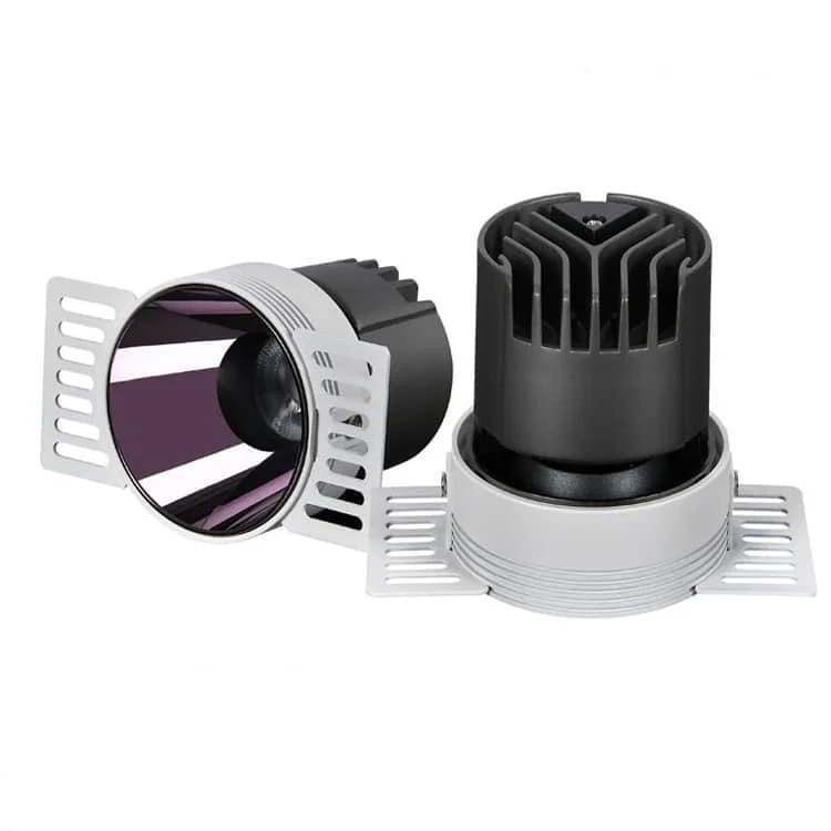 Downlight orientabile senza cornice da 7W-20W | Abbagliamento ridotto