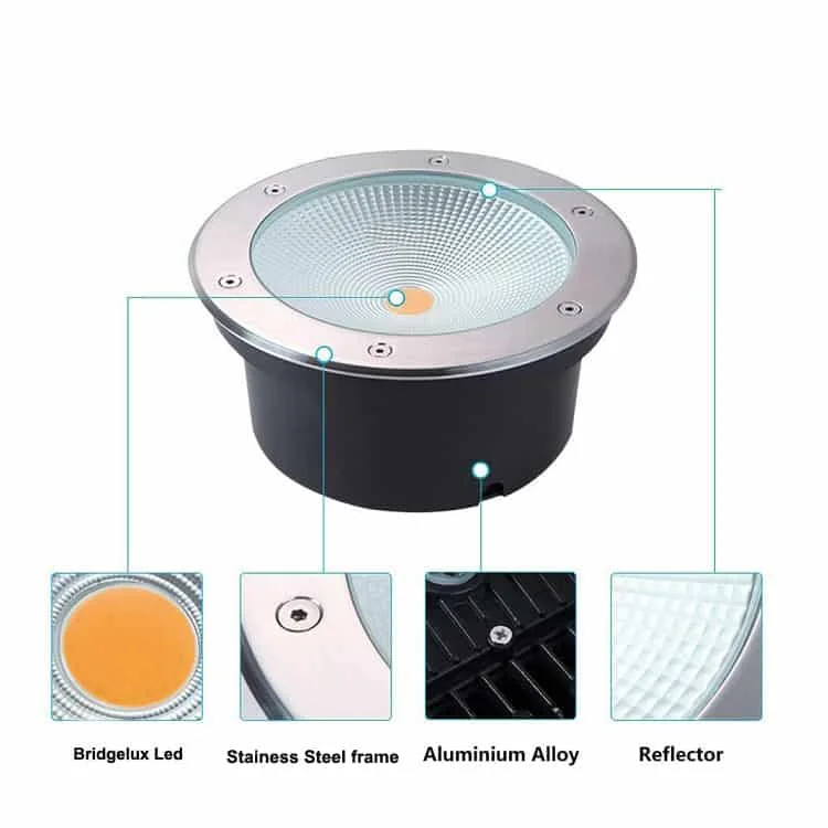 Apparecchio LED da incasso a terra