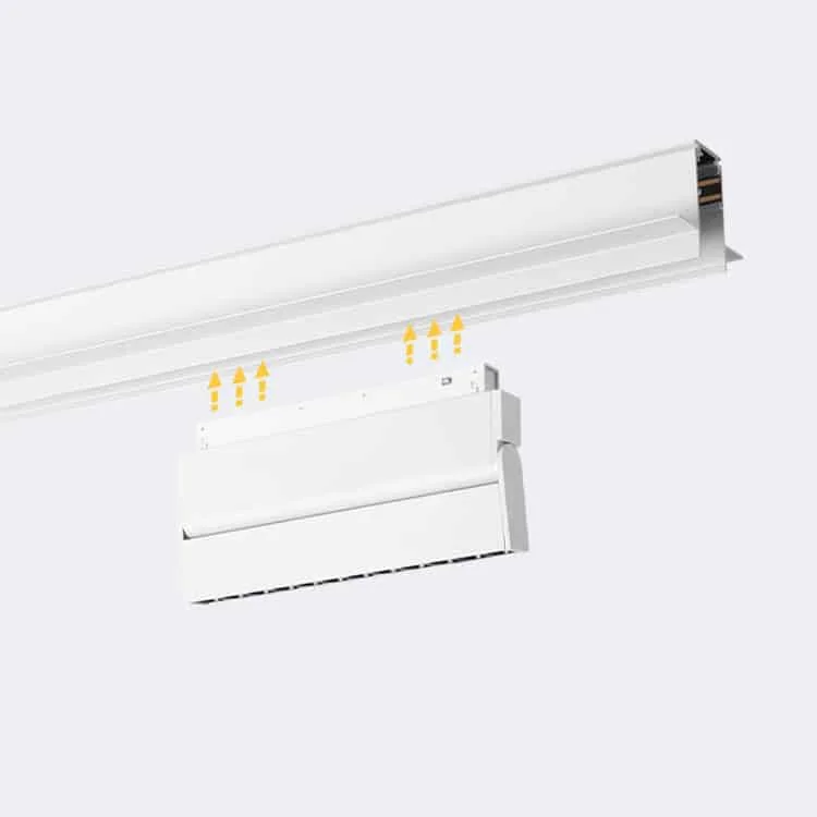 faretto magnetico bianco pieghevole