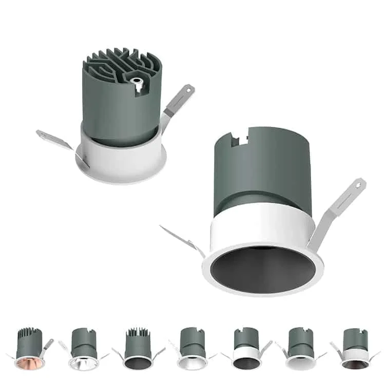 Downlight LED orientabili