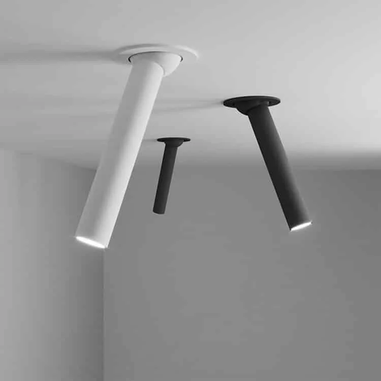 Downlight cilindrico DL-CL con testa girevole
