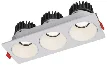 Faretti tripli orientabili