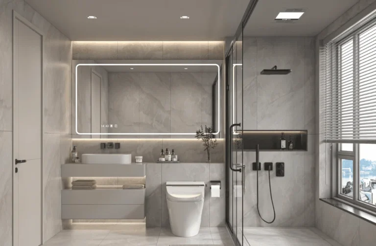 illuminazione del bagno