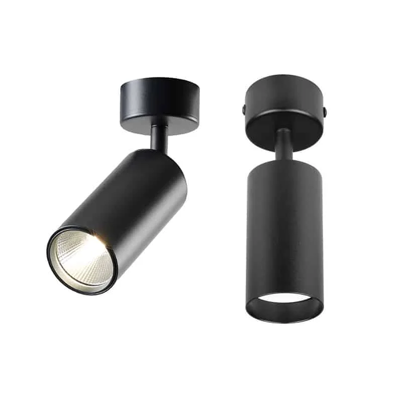 Faretti orientabili da superficie per soffitto o parete