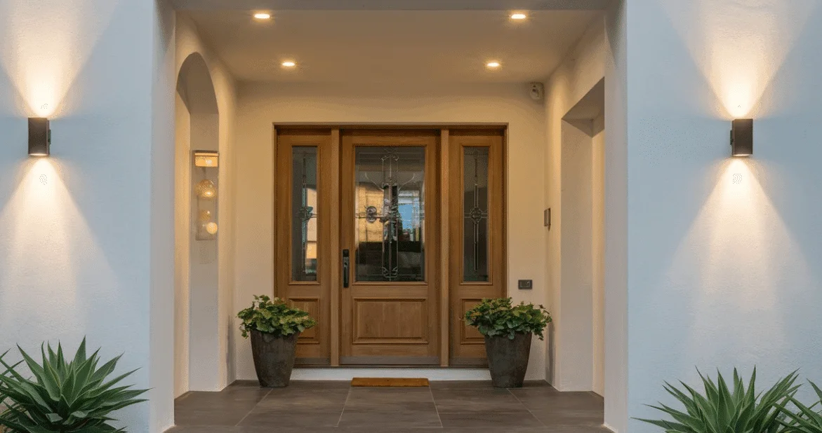 Illuminazione dell’ingresso di casa