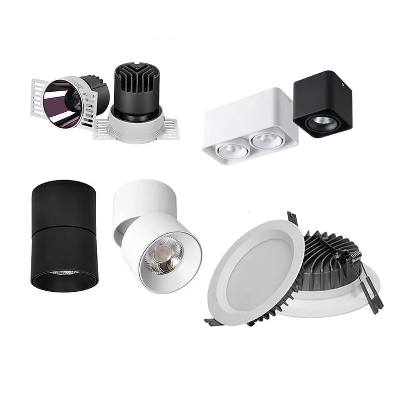 Downlight LED per illuminazione commerciale