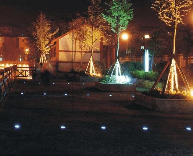 Luce LED da incasso a terra