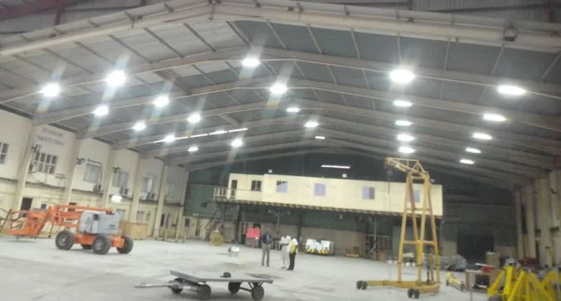 Applicazione di campane industriali LED 1