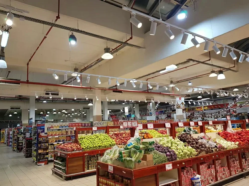 Illuminazione LED a binario
