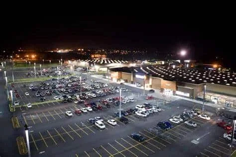 Illuminazione dei parcheggi esterni