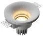 Downlight in gesso