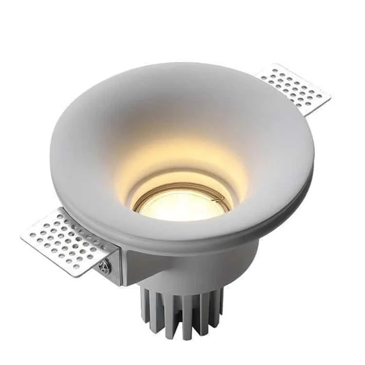 Downlight in gesso senza cornice 7W-15W