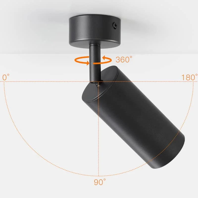 Faretto girevole da superficie 9W-20W