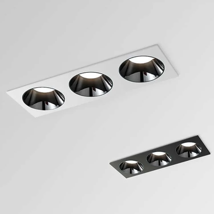 Downlight a tre teste