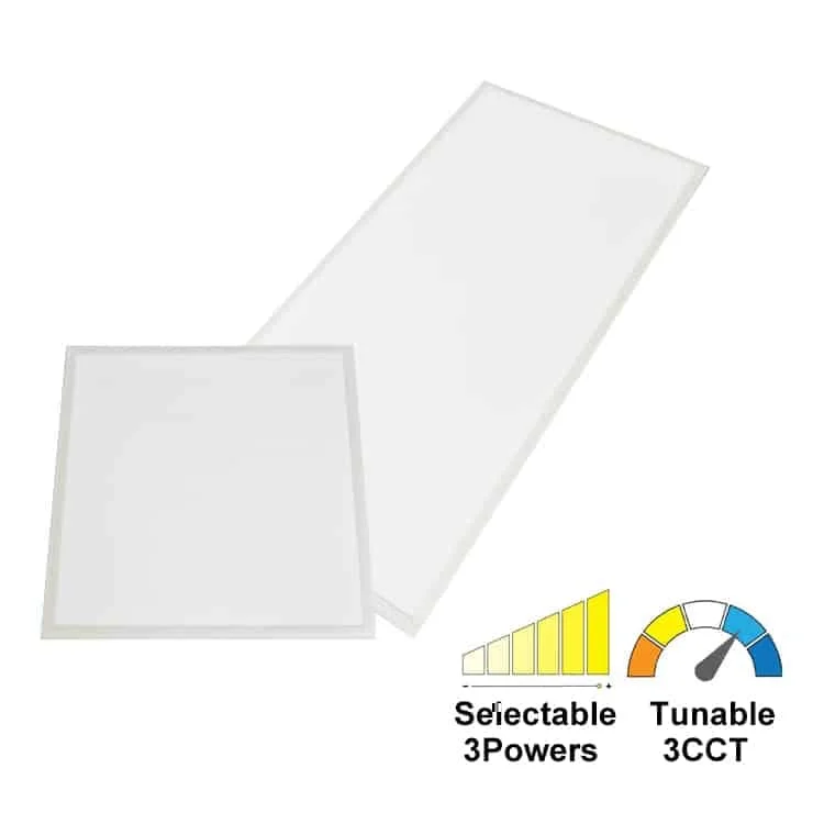 Pannello LED con selezione indipendente di potenza e bianco