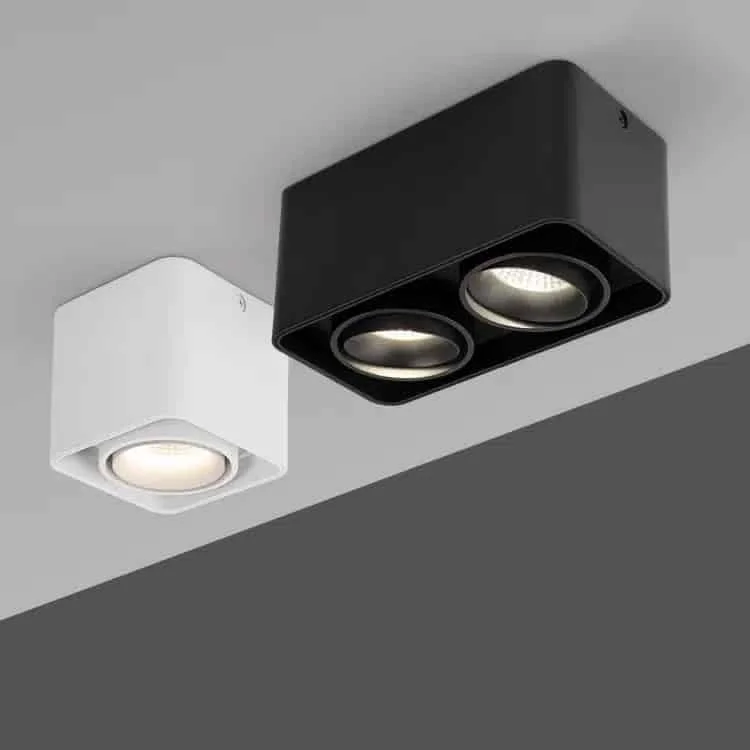 Downlight DLG-H da superficie con moduli a scelta