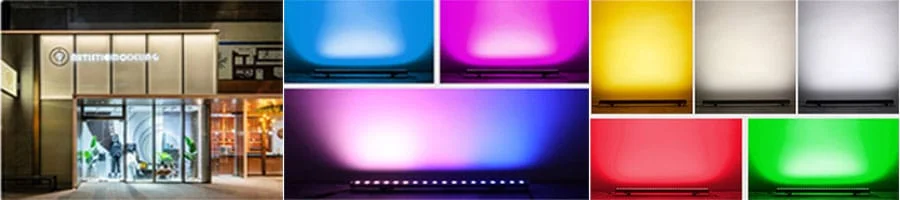 Colore e applicazioni dei wall washer