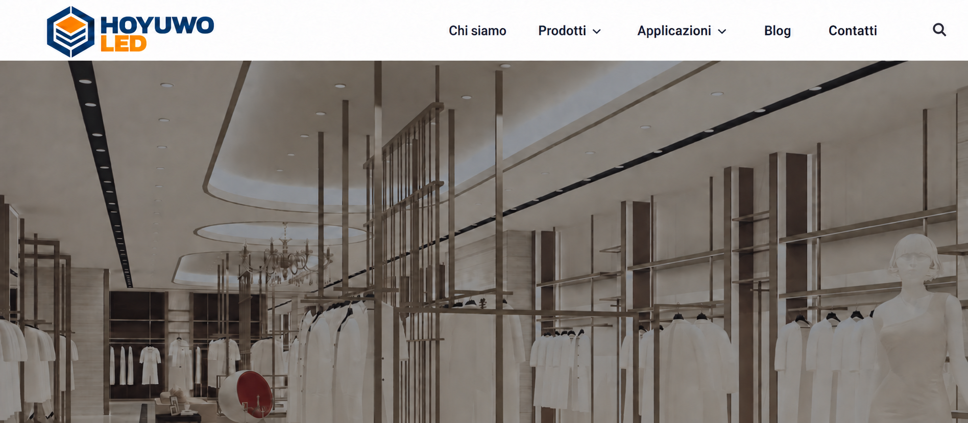 HOYUWO LED · Illuminazione commerciale